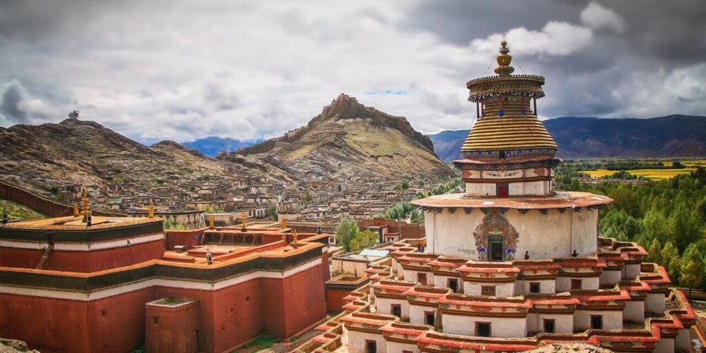 Gyantse, home of the largest Stupa