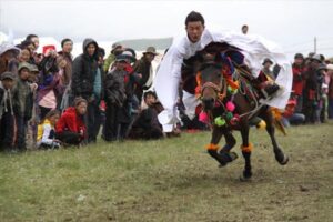 Horse Festival near Tagong